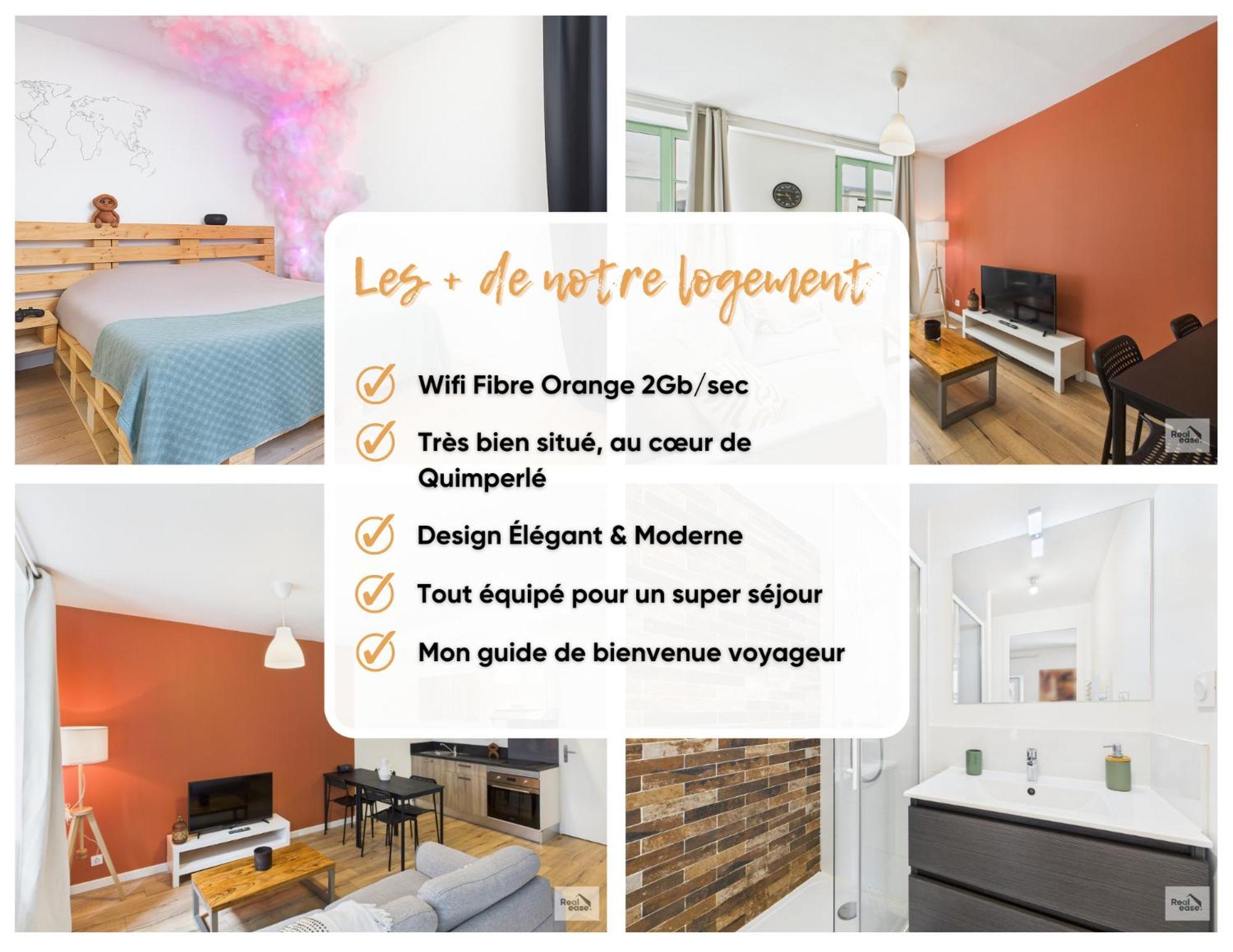 Logement De Caractere En Haute Ville De Quimperlé Eksteriør bilde